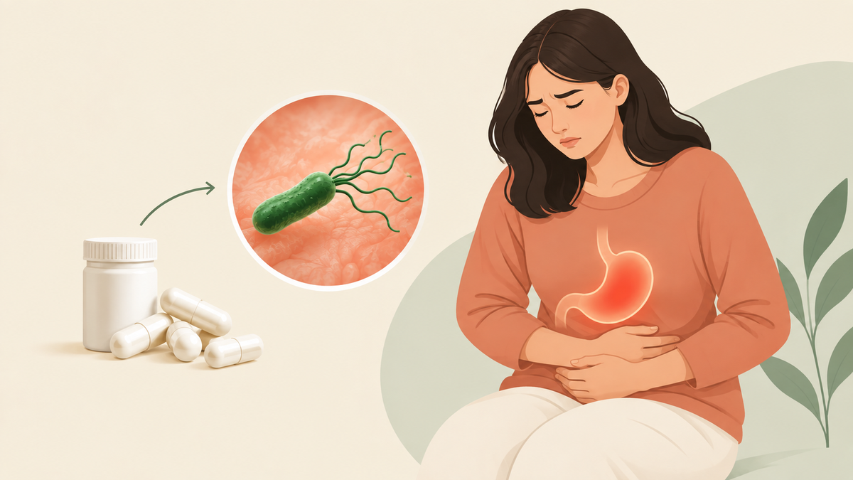 H. pylori: Why You Still Have Stomach Pain After Antibiotics