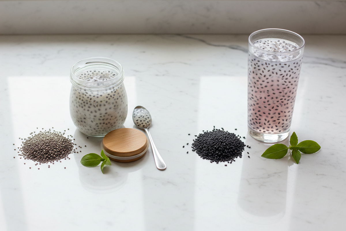 Chia Seeds vs Basil Seeds: Which Is Better for Your Gut?