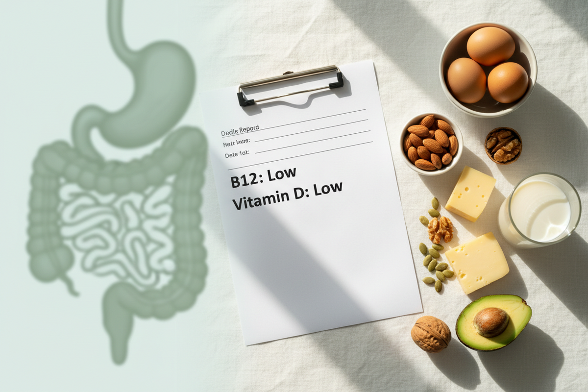 Low B12 & Vitamin D? Your Gut May be the Reason