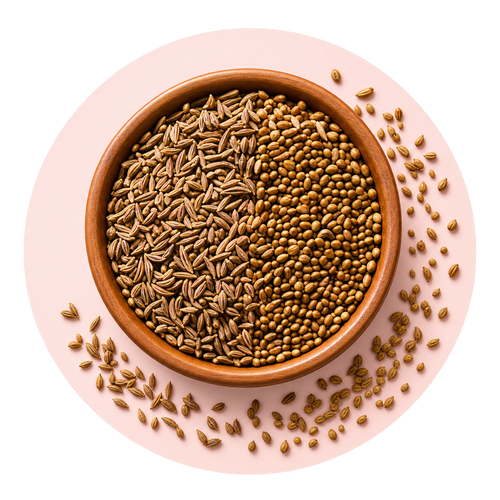 Cumin Seeds & Ajwain