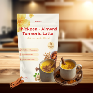 Chickpea & Almond Turmeric Latte