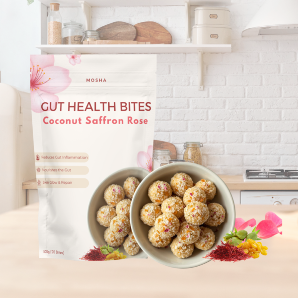 Coconut Saffron bites